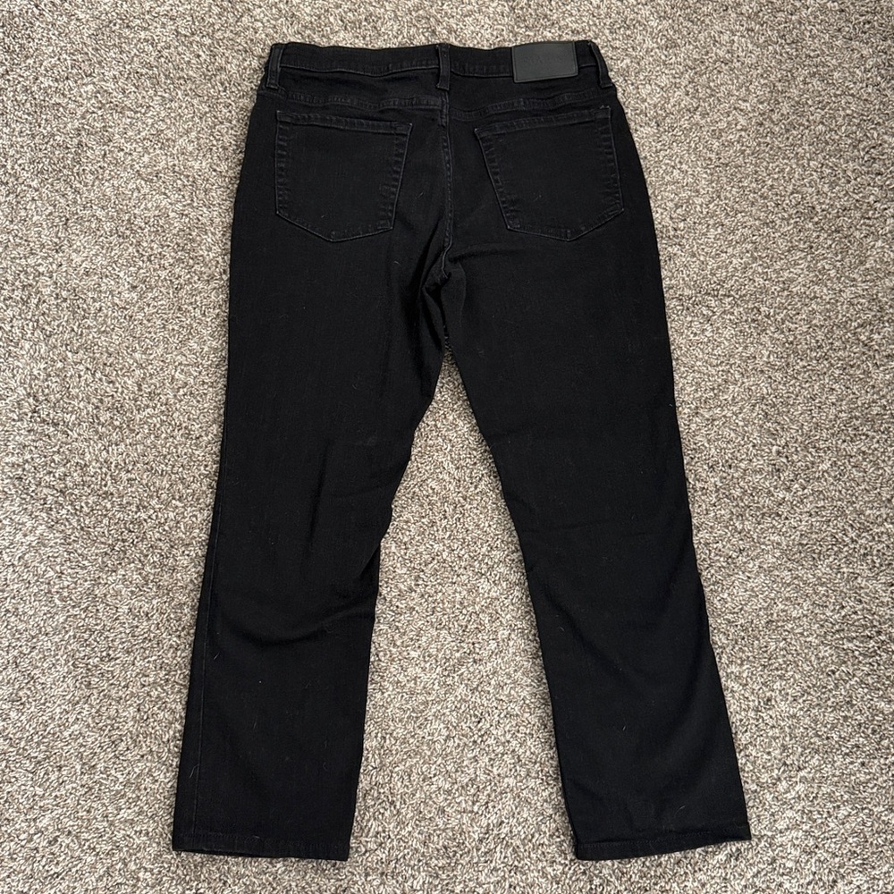 Jos. A. Bank Mens 34x30 Classic Black/Charcoal Slim Straight Fit Jeans - Picture 3 of 4